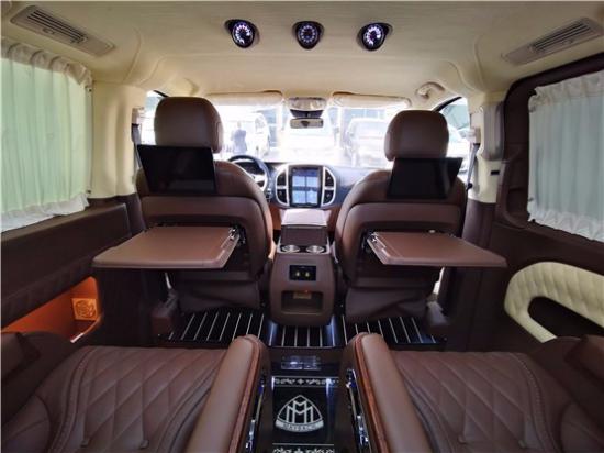 【揭陽奔馳威霆改裝全車簡約商務內飾,主打舒適生活】-